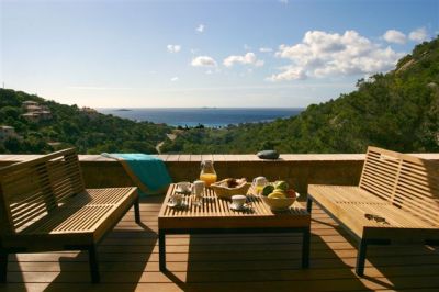 terrazzo con vista mare